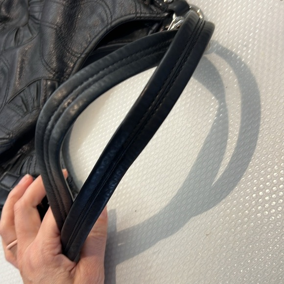 COACH Madison Maggie Embellished Leather Handbag - Picture 7 of 7